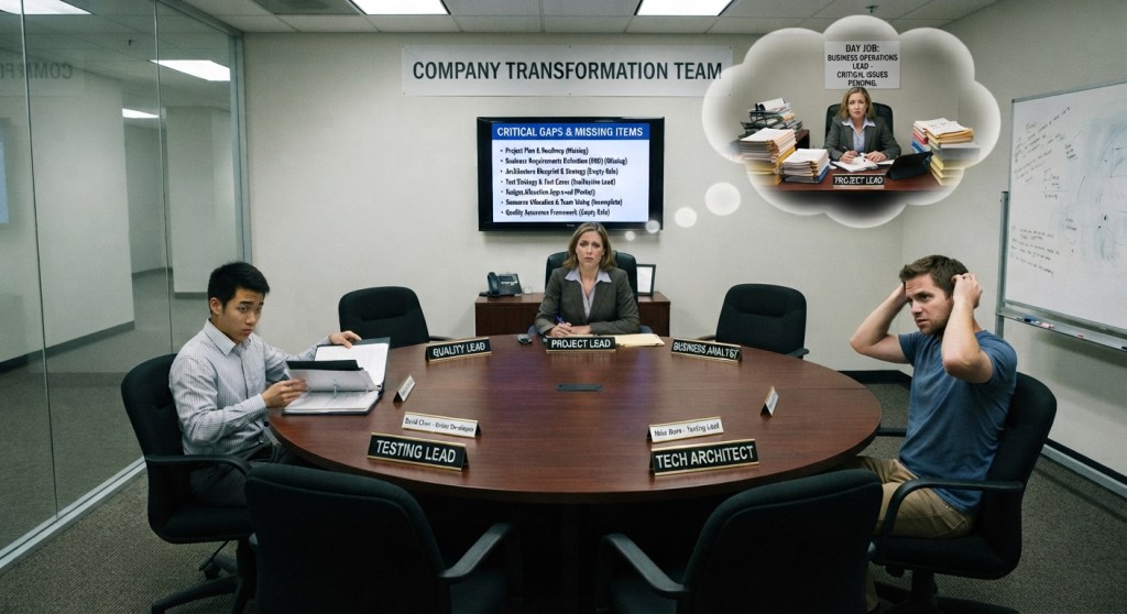 Why In‑House Transformation Overruns on Time and&nbsp;Cost